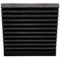 RS PRO AC 230V 15W Filter Fan 180.1 m³/h Air Flow, 113.8 m³/h Filtered, IP54 IP55, Ball Bearing, 148.5 x 148.5 x 175-9805