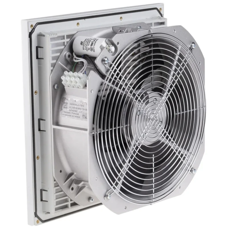 RS PRO Filter Fan, 230V AC, 158W, 1151.9 m³/h Filtered Airflow, 2208.7 m³/h Unimpeded Airflow, IP54 IP55, 322.7 mm 175-9818
