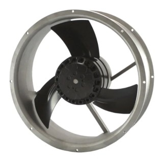 RS PRO AC Axial Fan 230V AC 105W 1580.1 m³/h 3300 RPM Ball Bearing IP56 254mm x 254mm x 89mm IP56