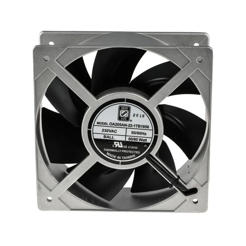 RS PRO 205 mm Square Frame AC Axial Fan 230V AC 80 W 3000 RPM IP56 IP56