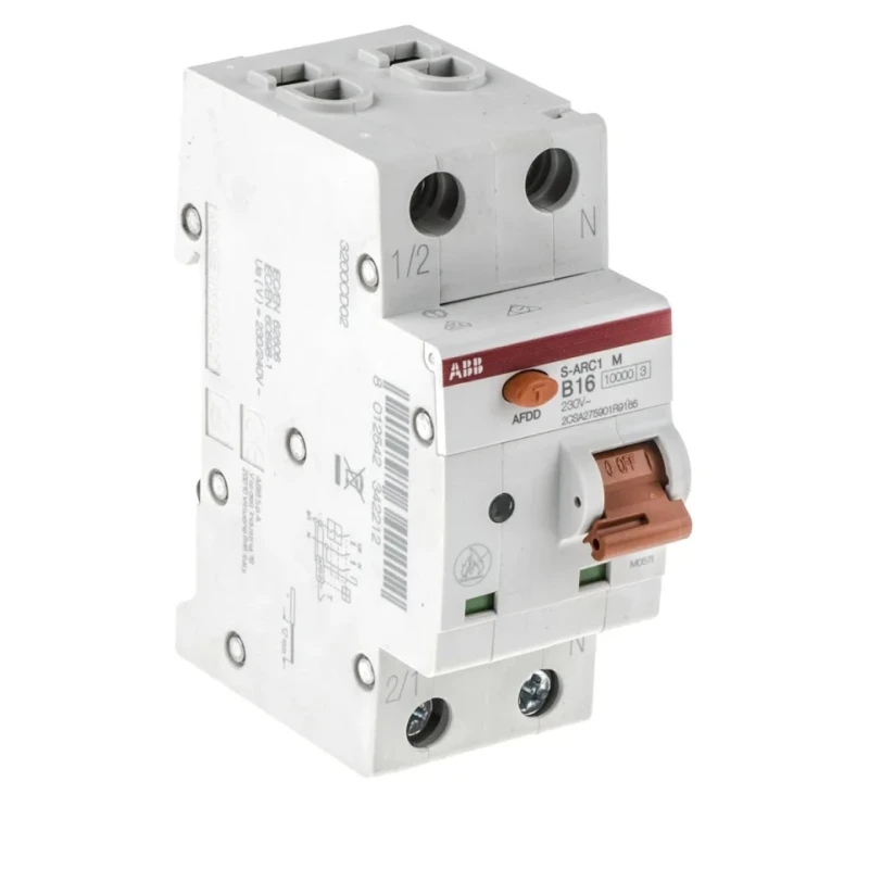 ABB Miniature Circuit Breaker 1-Pole 16A Type B 240V AC 10 kA Breaking Capacity S-ARC1 M ARC1