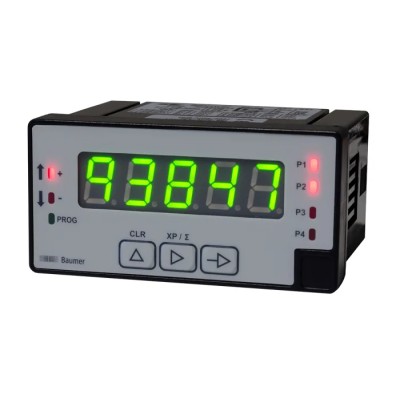 Baumer 5 Digit LED Digital Counter 15 kHz Frequency NE1218