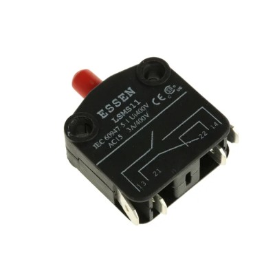 RS PRO Plunger Micro Switch, Quick Connect Terminal, 6A, 400 V AC, SPDT, IP40 804-6231