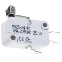 RS Pro Short Roller Lever Micro Switch Quick Connect Terminal 16A 250V AC SPCO 804-6228