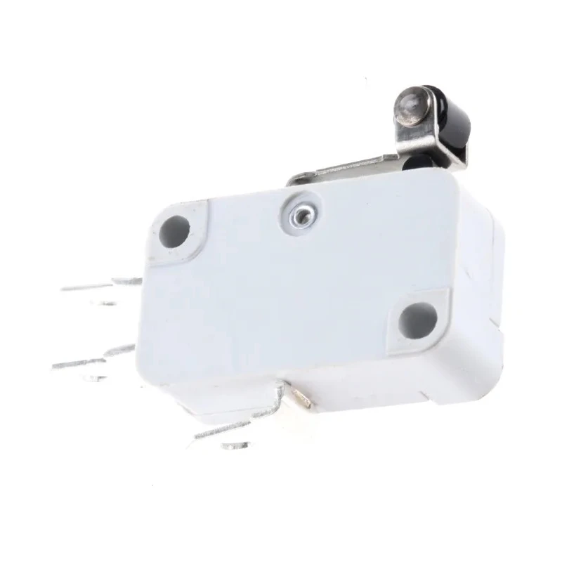 RS Pro Short Roller Lever Micro Switch Quick Connect Terminal 16A 250V AC SPCO 804-6228