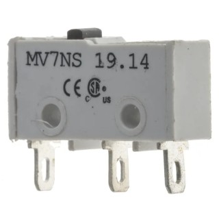 RS PRO Plunger Subminiature Micro Switch, Solder Terminal, 2A, 250 V AC, SPST 804-6253