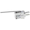 RS Pro Long Straight Lever Micro Switch Quick Connect Terminal 16A 250V ac SPCO 804-6256