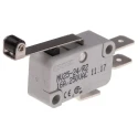 RS PRO Long Roller Lever Micro Switch Quick Connect Terminal 16A 250V AC SPDT 804-6259