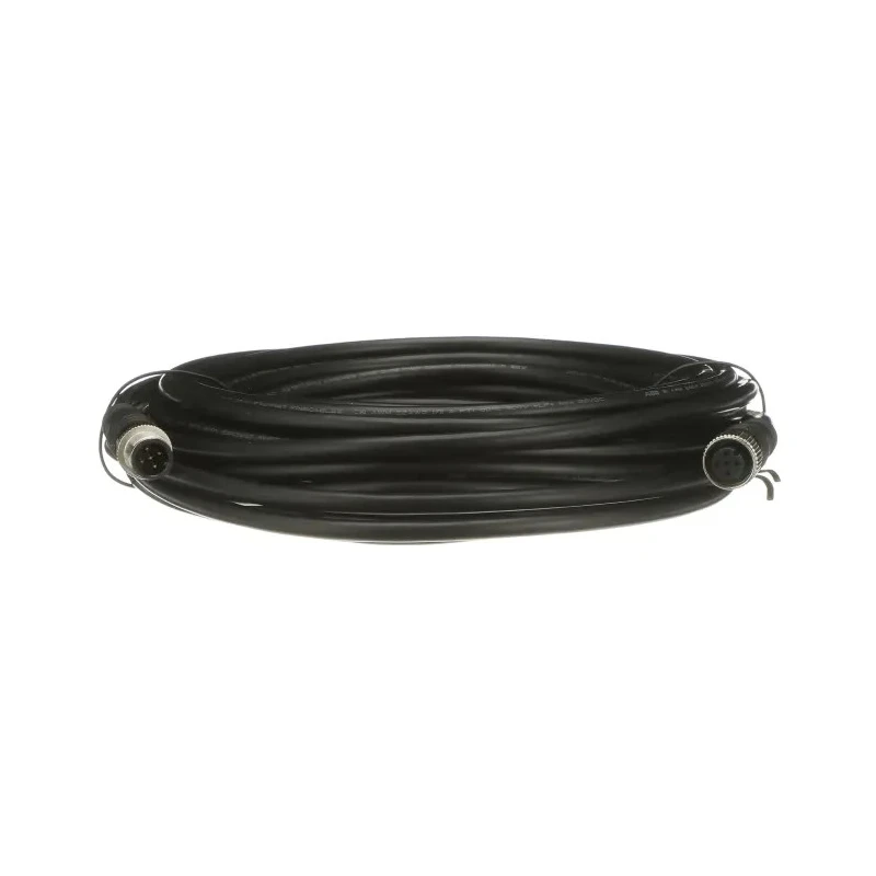 ABB Jokab Sensor Actuator Cable M12-C1012 Series Female 5 Way M12 to Male 5 Way M12, 10 m Length 2TLA020056R2300 M12-C1012