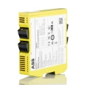 ABB Jokab 24V DC Safety Relay with 4 Safety Contacts, 3 NO/1 NC, Multi-Reset, DIN Rail Mount TSR10