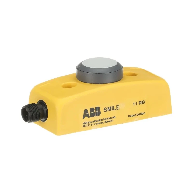 ABB Jokab Smile 11 RB Series Reset Illuminated Emergency Stop Push Button Panel Mount 32.2mm 2TLA030053R0100 Smile 11 RB