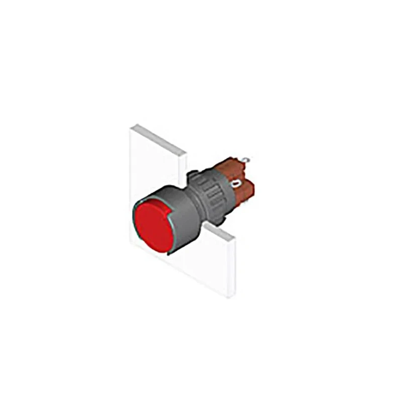 EAO Illuminated Push Button Black Switch for Use with Series 51 Switch 51-131.0252