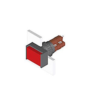 EAO Illuminated Push Button for Use with Series 51 Switch 51-122.0252