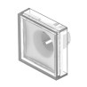 EAO Modular Switch Lens for Use with Series 61 Switch 61-9671.7