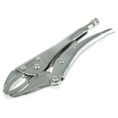 Facom Locking Plier, 190mm Overall Length, Jaw Opening 35mm, Black Cataphoretic Finish 513A.7