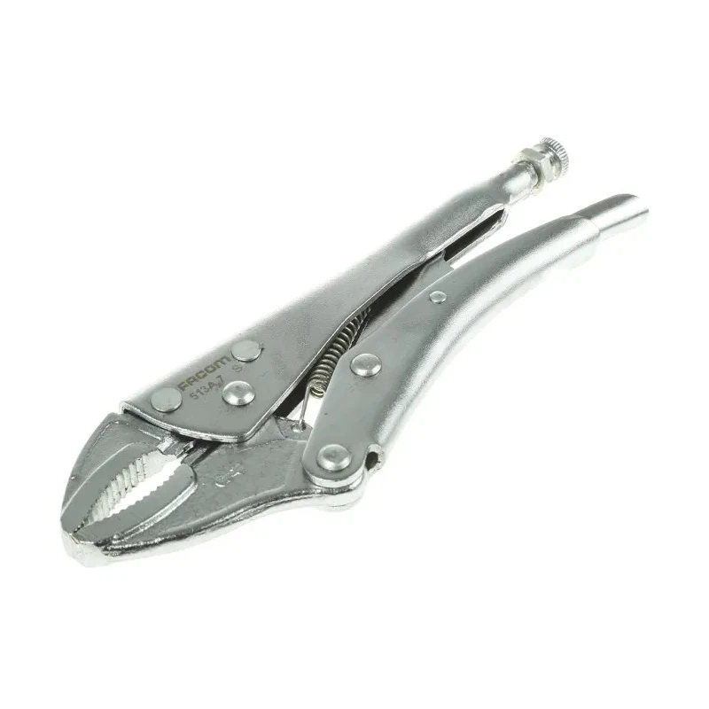 Facom Locking Plier, 190mm Overall Length, Jaw Opening 35mm, Black Cataphoretic Finish 513A.7