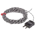 RS PRO Exposed Junction Type J Thermocouple 5 m Length, -75 °C to 250 °C Maximum Temperature 804-7883