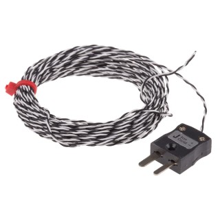 RS PRO Exposed Junction Type J Thermocouple 5 m Length, -75 °C to 250 °C Maximum Temperature 804-7883