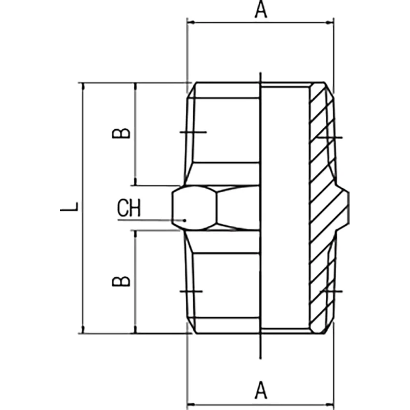 RS PRO Brass Pipe Fitting Straight 1/8 In BSPT Male Threaded Nipple Male BSPT 1/8 in to Male British Standard 176-0978