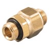 RS PRO Brass Straight Threaded Fitting Male BSPT 1/8 in to Male British Standard Parallel Pipe 1/8 in 176-1030