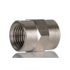 RS PRO Brass Threaded Female BSP Pipe Fitting 1/4 in, Nickel-Plated, Max Operating Temperature 300°C 176-1036