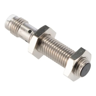 Omron Threaded Barrel Inductive Proximity Sensor M8, NPN Output, 24V DC, 2mm Detection, IP67, Stainless E2A-S08KS02-M5-C2