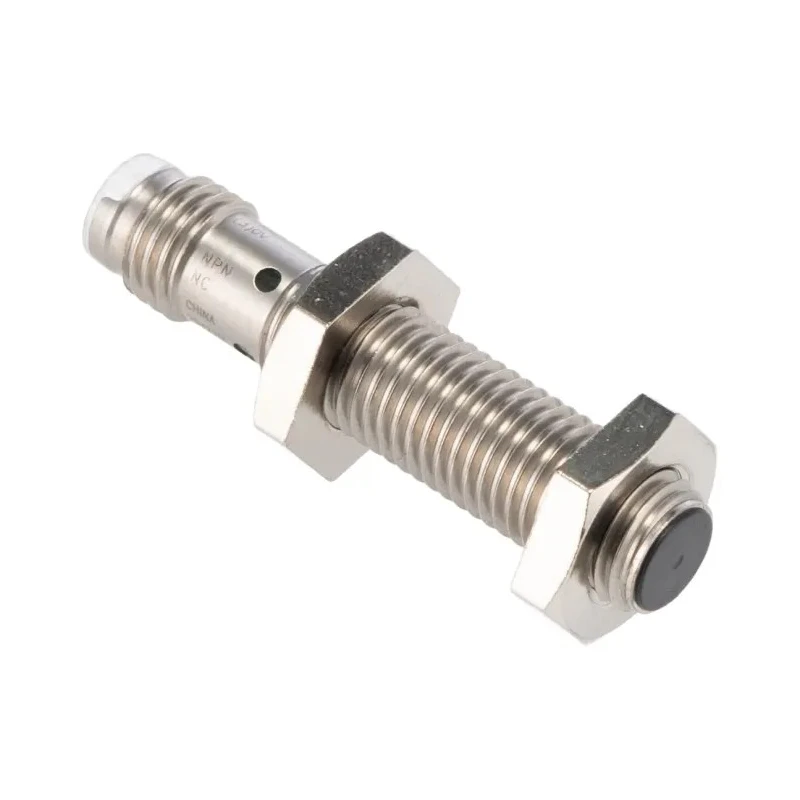 Omron Threaded Barrel Inductive Proximity Sensor M8, NPN Output, 24V DC, 2mm Detection, IP67, Stainless E2A-S08KS02-M5-C2