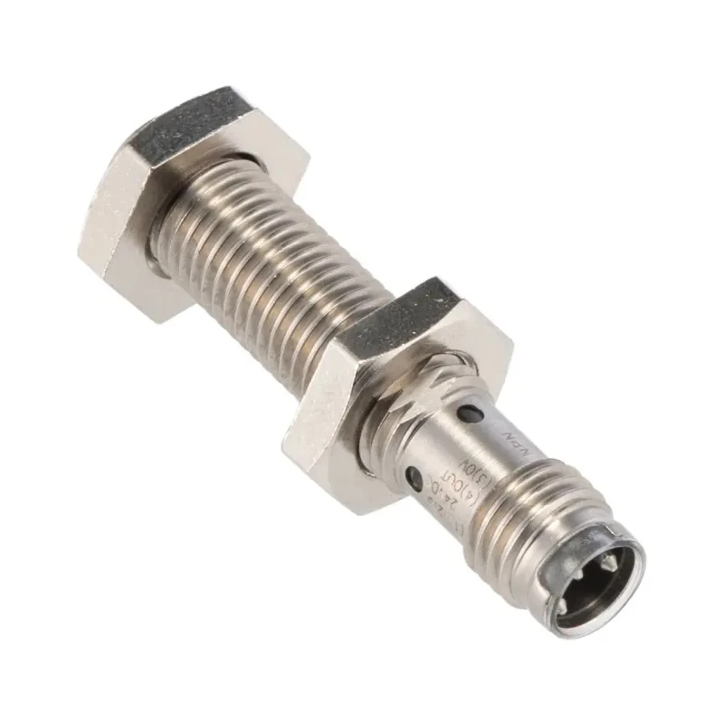 Omron Threaded Barrel Inductive Proximity Sensor M8, NPN Output, 24V DC, 2mm Detection, IP67, Stainless E2A-S08KS02-M5-C2