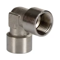RS PRO Brass Pipe Fitting 90° Threaded Elbow Female G 3/8 in to Female G 3/8 in 176-1081
