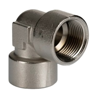 RS PRO Brass 90° Threaded Female to Female Pipe Fitting G 3/4 in 85 bar 176-1083
