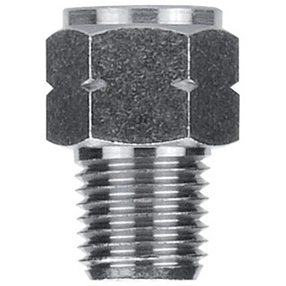 RS PRO Brass Straight Threaded Fitting Female BSP 1/8 in to Male NPT 1/8 in 176-1113