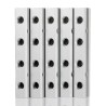 RS PRO Aluminium 4 Outlet Pneumatic Manifold 2 Inlets 3/8 in BSP 1/4 in BSP Nickel Plated 75 bar 300°C 176-1103