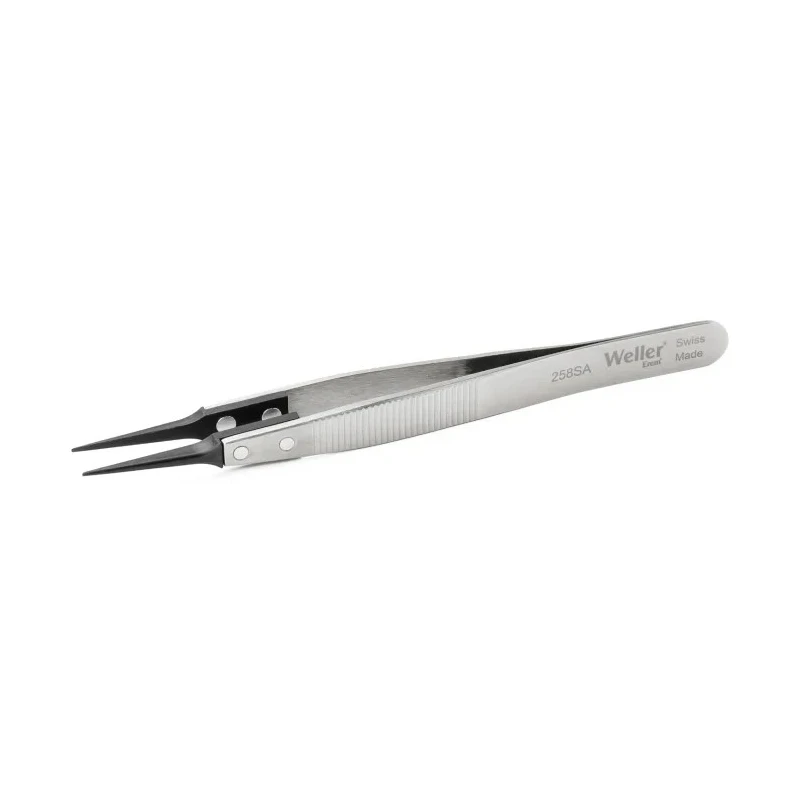 Weller Erem Stainless Steel Pointed ESD Safe Tweezer 4.7in 258SA