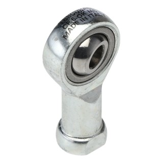 RS PRO Steel Rod End M6 x 1 Female Thread, 6mm Bore, 20mm Outside Diameter, 40mm Overall Width 176-1597