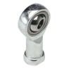 RS PRO Steel Rod End M6 x 1 Female Thread, 6mm Bore, 20mm Outside Diameter, 40mm Overall Width 176-1597