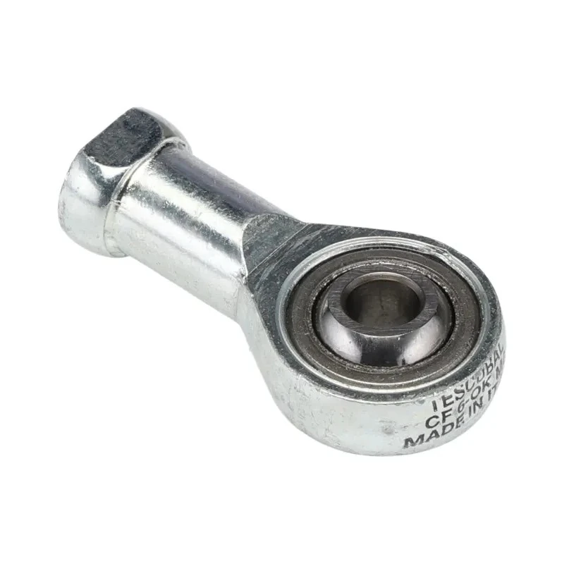 RS PRO Steel Rod End M6 x 1 Female Thread, 6mm Bore, 20mm Outside Diameter, 40mm Overall Width 176-1597