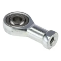 RS PRO Steel Rod End M6 x 1 Female Thread, 6mm Bore, 20mm Outside Diameter, 40mm Overall Width 176-1597