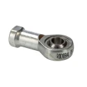 RS PRO Steel Rod End M10 x 1.25 Female Thread, 10mm Bore, 58mm Width, Steel Material 176-1608