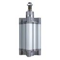 RS PRO Double Acting Cylinder 80mm Bore, Stroke 80mm, Stainless Steel Body, Both Ends Tapped Mount 176-1671