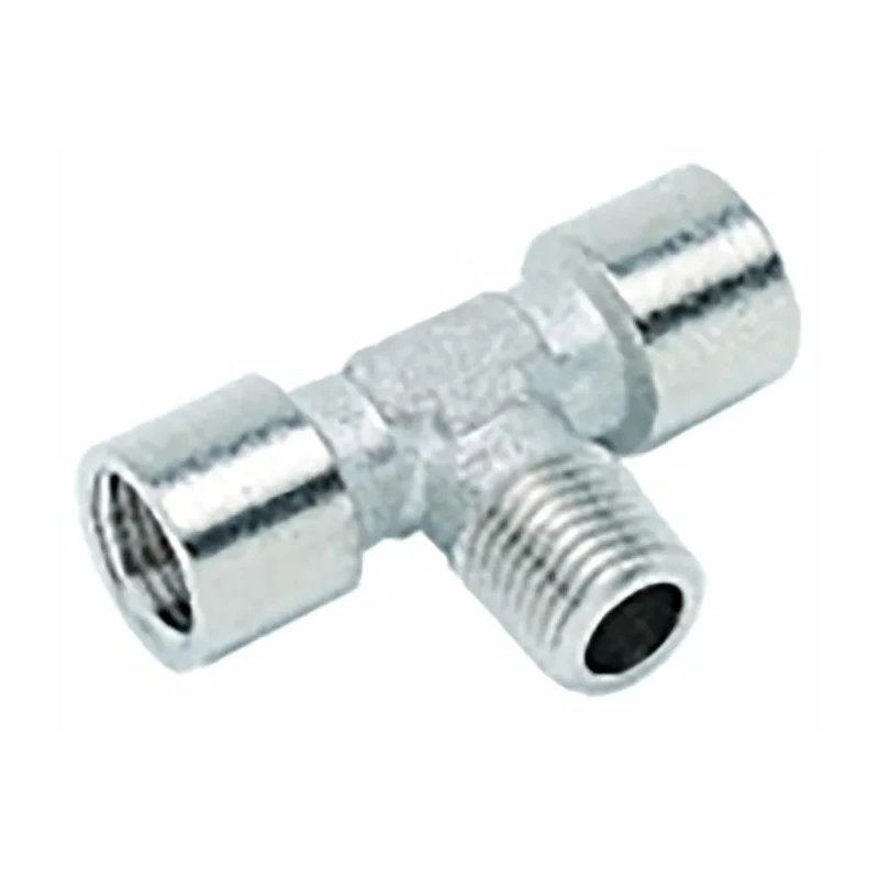 RS PRO Brass Fitting Tee Threaded Adapter Male G 1/2 in to Female 1/2 in 50 bar 176-1068