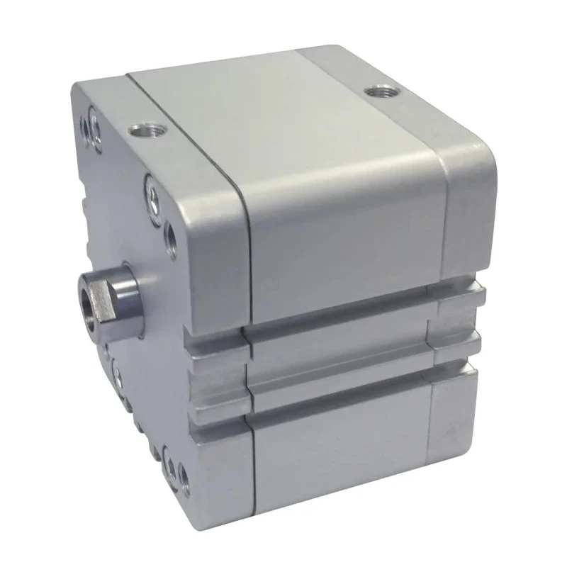 RS PRO Pneumatic Compact Cylinder 80mm Bore Double Acting Stainless Steel Body 80mm Stroke 176-1678
