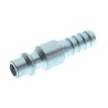 RS PRO Brass Coupler Nipple Male/Female ISO 228 Class A Nickel Plated Operating Pressure 16 bar 200°C 176-1760