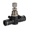 RS PRO Flow Controller Flow Regulator Tube 6 mm Push-in Connections 1 bar Max Pressure 176-1889