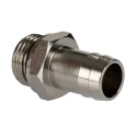 RS PRO Brass Hose Connector 17 mm ID, BSPP Male Thread, Max Pressure 5 MPa 50 bar, Max Temperature 300°C 176-2036