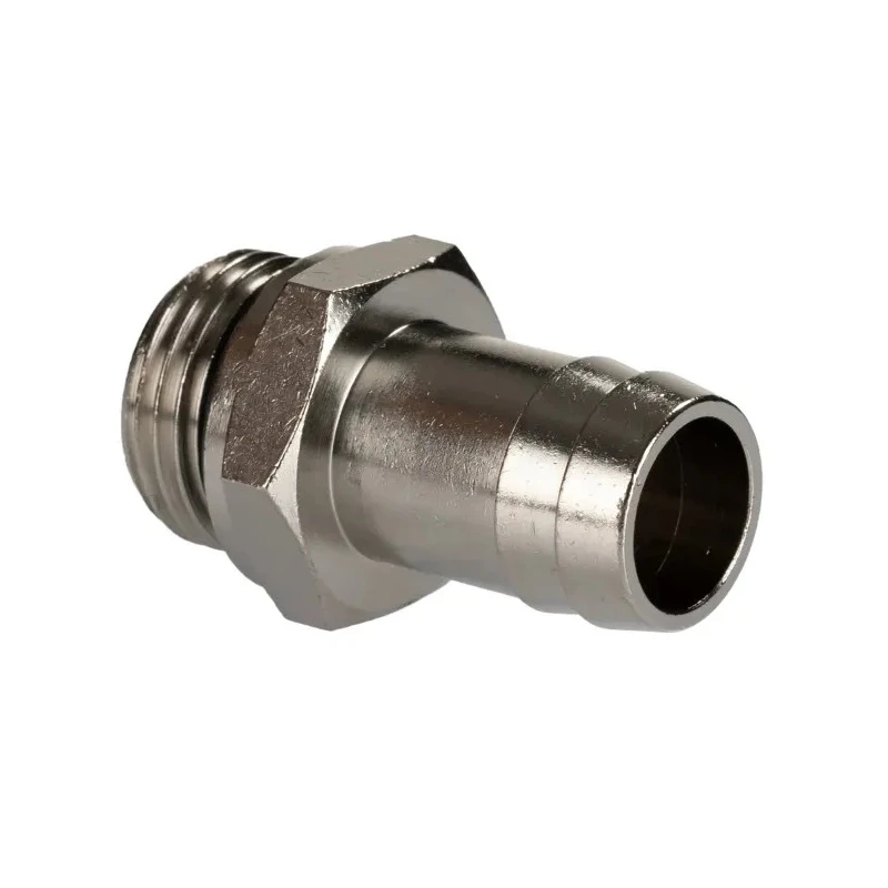 RS PRO Brass Hose Connector 17 mm ID, BSPP Male Thread, Max Pressure 5 MPa 50 bar, Max Temperature 300°C 176-2036