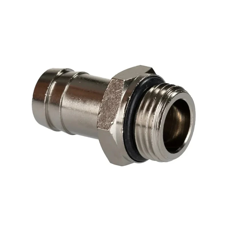 RS PRO Brass Hose Connector 17 mm ID, BSPP Male Thread, Max Pressure 5 MPa 50 bar, Max Temperature 300°C 176-2036