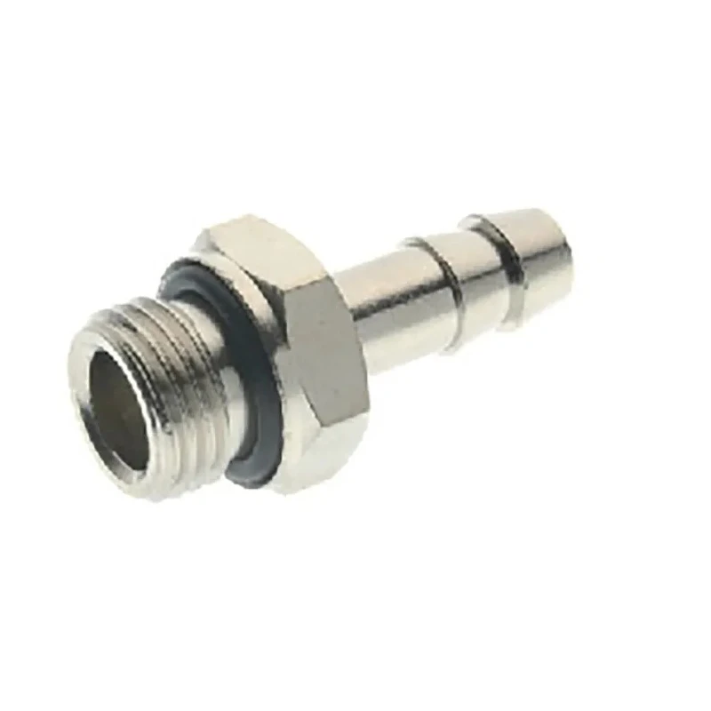 RS PRO Hose Connector Brass Threaded 8 mm ID, 3/8 in BSPP Male Thread, 5 MPa (50 bar) Pressure, 300°C Max Operating 176-2039