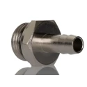 RS PRO Hose Connector 10 mm ID, Male BSPP Adapter, Brass Body, 5 MPa 50 Bar, 300°C 176-2042