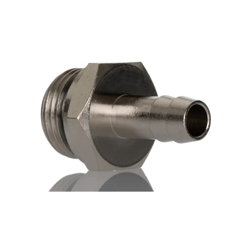 RS PRO Hose Connector 10 mm ID, Male BSPP Adapter, Brass Body, 5 MPa 50 Bar, 300°C 176-2042