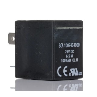 RS PRO Solenoid Coil Solenoid Valve Coil 24V DC Electromagnetic Control 176-2069